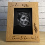 Forever In Our Hearts Personalised Memorial Picture Frame