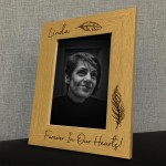 Forever In Our Hearts Personalised Memorial Picture Frame