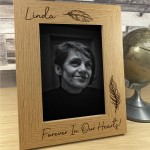 Forever In Our Hearts Personalised Memorial Picture Frame