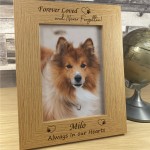 Pet Loss Photo Frame Personalised Dog Puppy Cat Pet Memorial