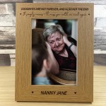 Special Memorial Photo Frame In Memory Of Mum Dad Nan Nanny