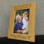 In Loving Memory Memorial Photo Frame Of Grandad