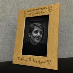 In Loving Memory Memorial Photo Frame Of Mum