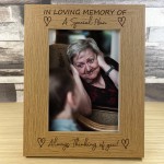 In Loving Memory Memorial Photo Frame Of Nan