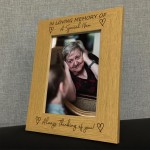 In Loving Memory Memorial Photo Frame Of Nan