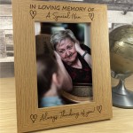 In Loving Memory Memorial Photo Frame Of Nan