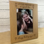 In Loving Memory Memorial Photo Frame Of Nan