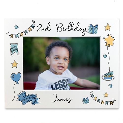 Birthday Gift For Son Grandson Nephew Personalised Photo Frame