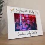 Personalised Hen Party Keepsake 7x5 White Photo Frame Hen Do