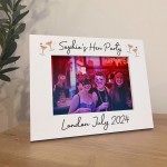 Personalised Hen Party Keepsake 7x5 White Photo Frame Hen Do