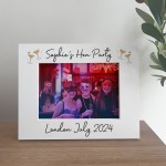 Personalised Hen Party Keepsake 7x5 White Photo Frame Hen Do