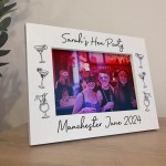 Personalised Hen Party Photo Frame Personalised Hen Do Hen Party