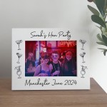 Personalised Hen Party Photo Frame Personalised Hen Do Hen Party