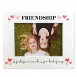 Funny FRIENDSHIP Picture Frame Gift For Best Friend Birthday