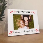 Funny FRIENDSHIP Picture Frame Gift For Best Friend Birthday