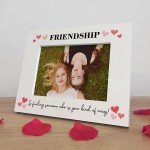 Funny FRIENDSHIP Picture Frame Gift For Best Friend Birthday