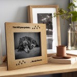 Dog Memorial Frame You Left Paw Prints On Our Hearts Dog Gift