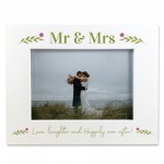 Mr and Mrs Gifts Wedding Gifts For Husband and Wife Photo Frame