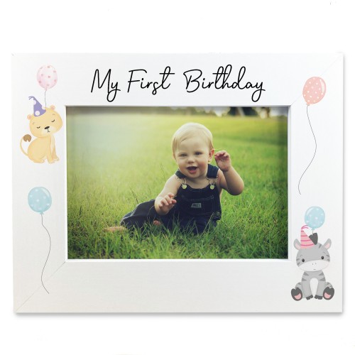 First Birthday Photo Frame Keepsake Gifts 7x5 Frame 1st Birthday