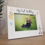 First Birthday Photo Frame Keepsake Gifts 7x5 Frame 1st Birthday