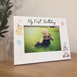 First Birthday Photo Frame Keepsake Gifts 7x5 Frame 1st Birthday