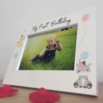 First Birthday Photo Frame Keepsake Gifts 7x5 Frame 1st Birthday