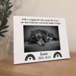 Personalised Pet Memorial Gift Photo Keepsake Memorial Gift Dog