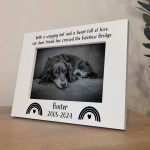 Personalised Pet Memorial Gift Photo Keepsake Memorial Gift Dog