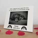 Personalised Pet Memorial Gift Photo Keepsake Memorial Gift Dog