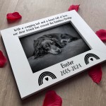 Personalised Pet Memorial Gift Photo Keepsake Memorial Gift Dog