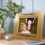 PERSONALISED FRIENDSHIP Picture Frame Gift For Best Friend