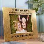 PERSONALISED FRIENDSHIP Picture Frame Gift For Best Friend