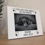 Personalised Dog Memorial Gift Photo Keepsake Memorial Gift Pet