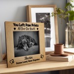 Personalised Pet Memorial Picture Frame Dog Memorial Gift