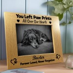 Personalised Pet Memorial Picture Frame Dog Memorial Gift