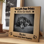 Personalised Pet Memorial Picture Frame Dog Memorial Gift