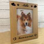 Beautiful Forever In Our Hearts Dog Memorial Photo Frame Pet