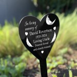 Personalised Uncle Memorial Grave Decorations Memorial Gifts 