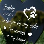 Personalised Pet Memorial Stake Always In My Heart For Dog Cat