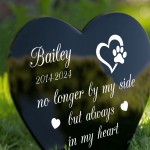 Personalised Pet Memorial Stake Always In My Heart For Dog Cat