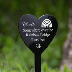 Personalised Pet Loss Memorial Gifts Dog Memorial Graveside 