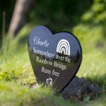 Personalised Pet Loss Memorial Gifts Dog Memorial Graveside 