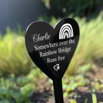 Personalised Pet Loss Memorial Gifts Dog Memorial Graveside 