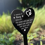 Personalised Dog Memorial Garden Stake Graveside Decorations Pet