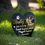 Personalised Pet Memorial Dog Grave Stake, Dog Memorial Gifts