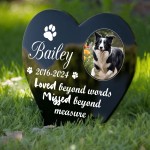 Personalised Pet Memorial Dog Grave Stake, Dog Memorial Gifts