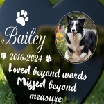 Personalised Pet Memorial Dog Grave Stake, Dog Memorial Gifts