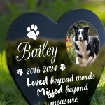 Personalised Pet Memorial Dog Grave Stake, Dog Memorial Gifts