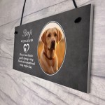 Personalised Pet Loss Memorial Plaque Hanging Sign Memorial Gift