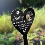 Personalised Pet Memorial Grave Stake Pet Loss Gifts